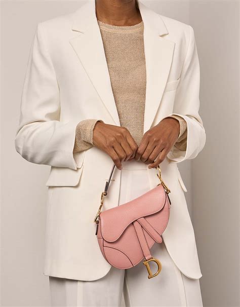 pink dior saddle